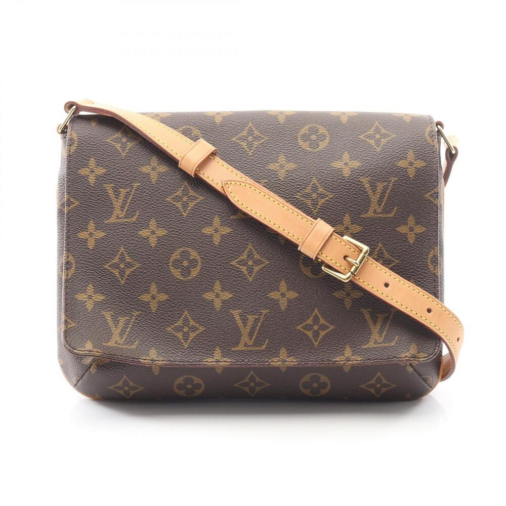 Louis Vuitton Musette Tango Short Strap Shoulder Bag Canvas Leather Monogram